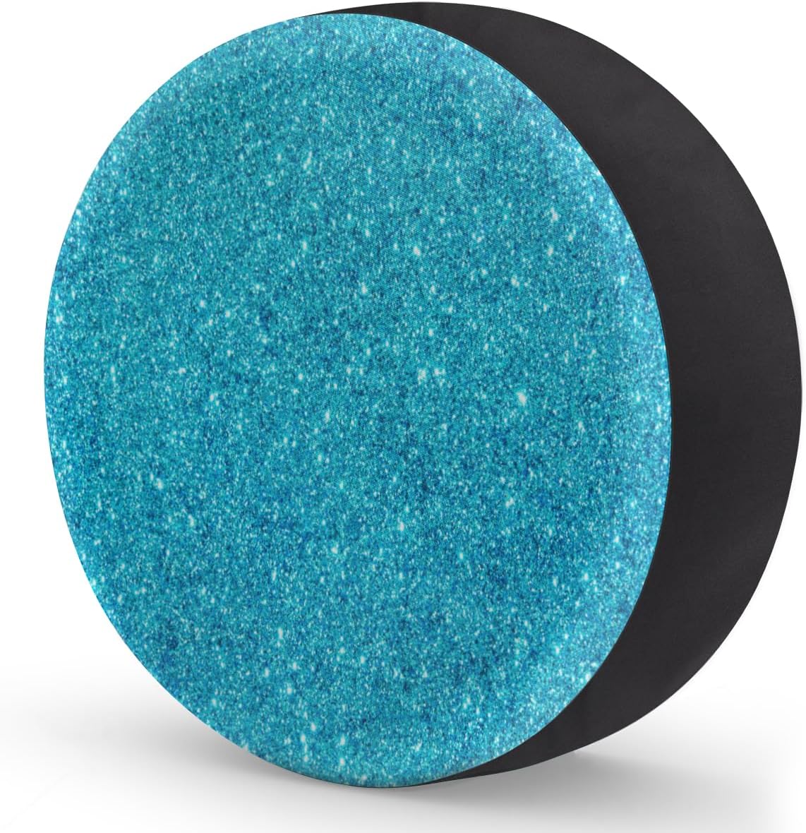 Glitter Galaxy Star Tire Covers Portable Spare Tire Cover Soft Durable Waterproof Dustproof Set of 4 Bags 14 Inches for Car Truck SUV Trailer Camper