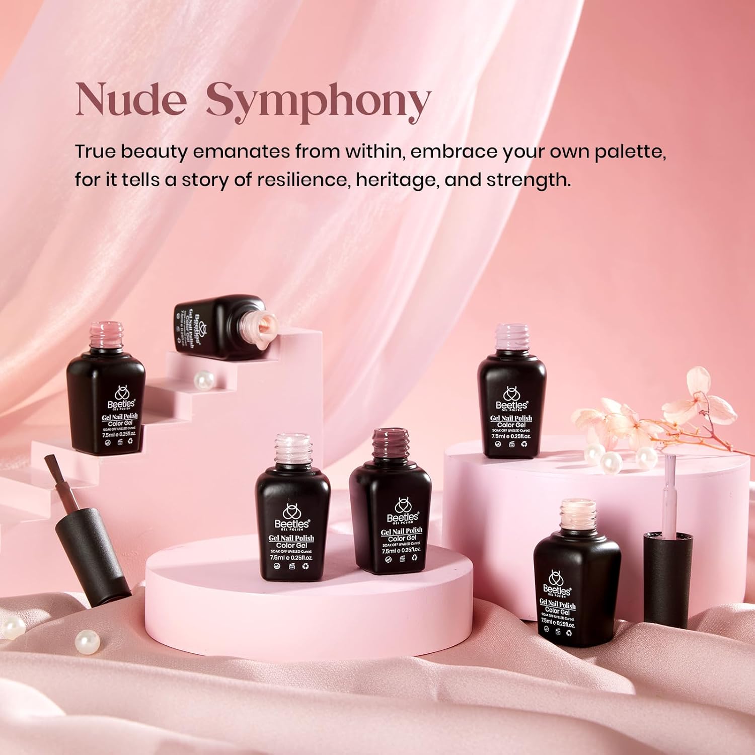 Elevate Your Nail Game: Review of Beetles Nude Gel Polish Set