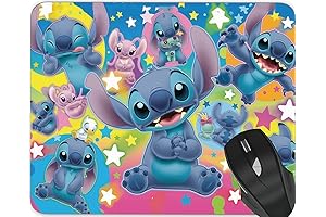 Gaming Mouse Pad - Non Slip Rubber Stitch Office Rectangle Mouse Mat