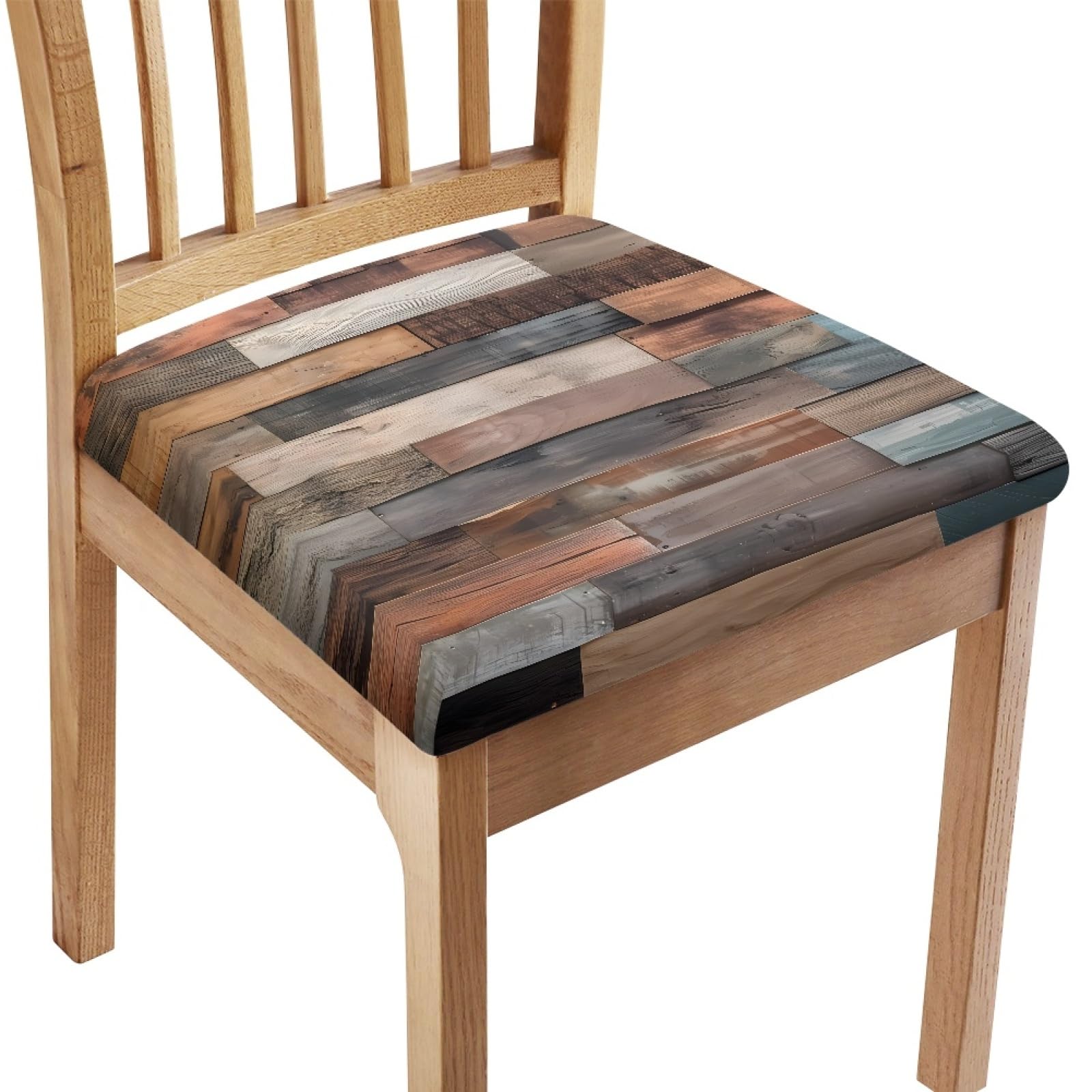 Fundas Sillas Color Oscuro Cojines para Sillas Comedor Elásticas, Funda De Silla Extraíbles Y Lavables, Protectores De Asiento para Banquetes, Cocinas, Fiestas.