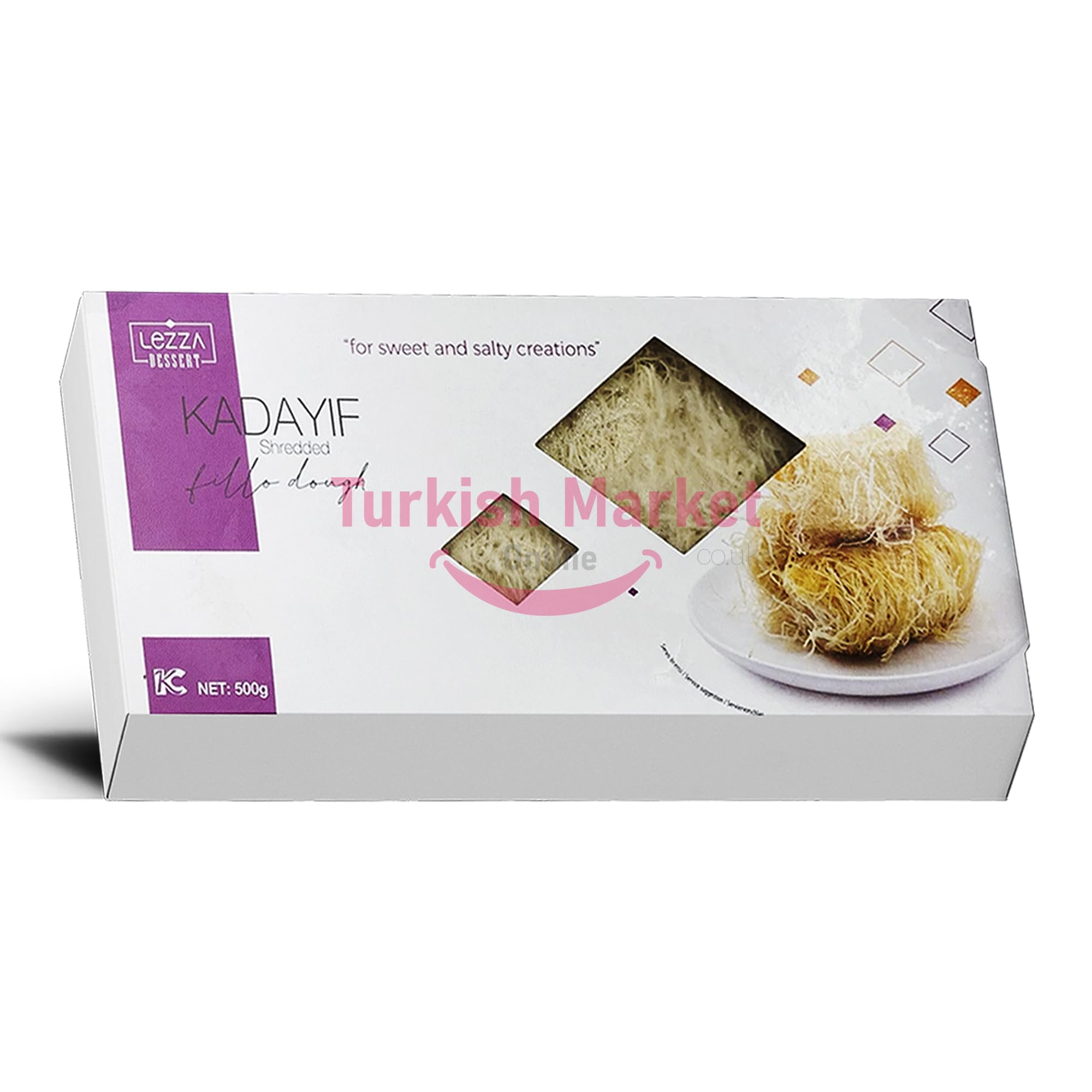 Original Melis Fresh Kataifi 2 Pack Kadayif Shredded Fillo Dough | Seychelles