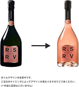 Amazon.co.jp: メゾン マム RSRV ロゼ・フジタ 750ml シャンパーニュ