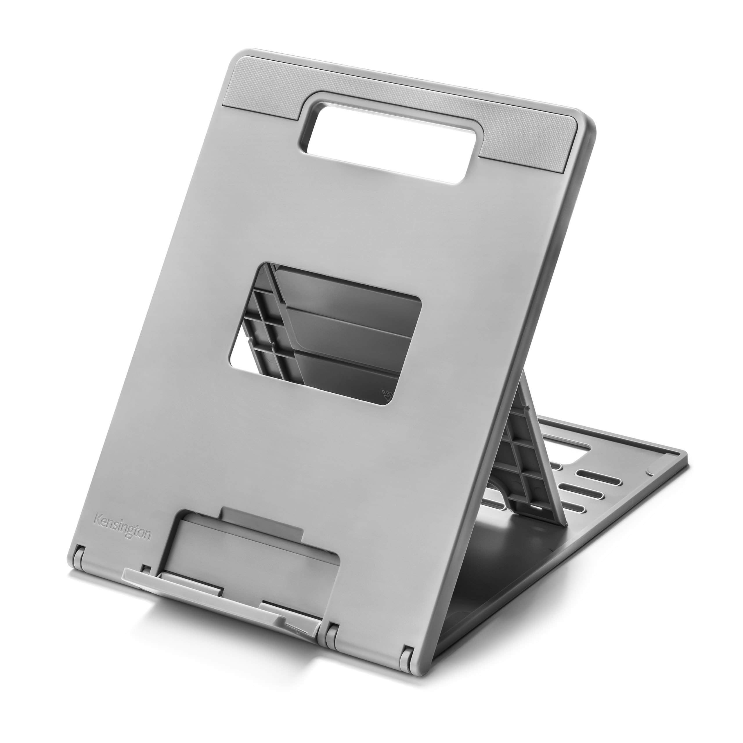 SmartFit Easy Riser 2.0 Laptop stand for Home Office - Small adjustable laptop desk stand, Portable Laptop Holder (K50421EU), Grey