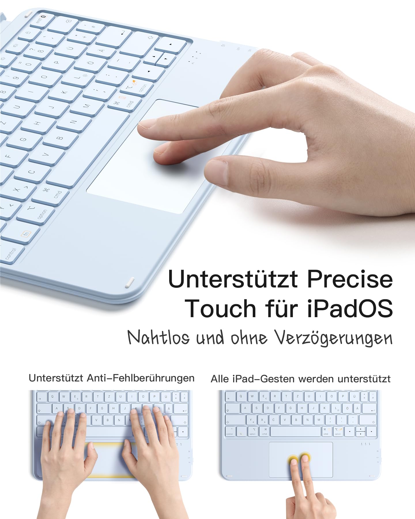 Inateck Hülle mit Tastatur iPad Pro 11 M5/M4 – Bild 7