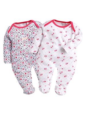BabyGo Baby Romper 100% Cotton Rompers for New Born Baby|Sleepsuits for Baby Boys & Girls |Onesies| Infant Clothes|FUSHI