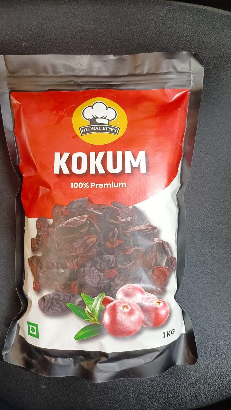 Global Bites Kokum Rinds (500 g) Kokum is Rich in Vitamin C & Good for Digestion - Use in Curries, Juices, Syrups (kokum -500Grm)