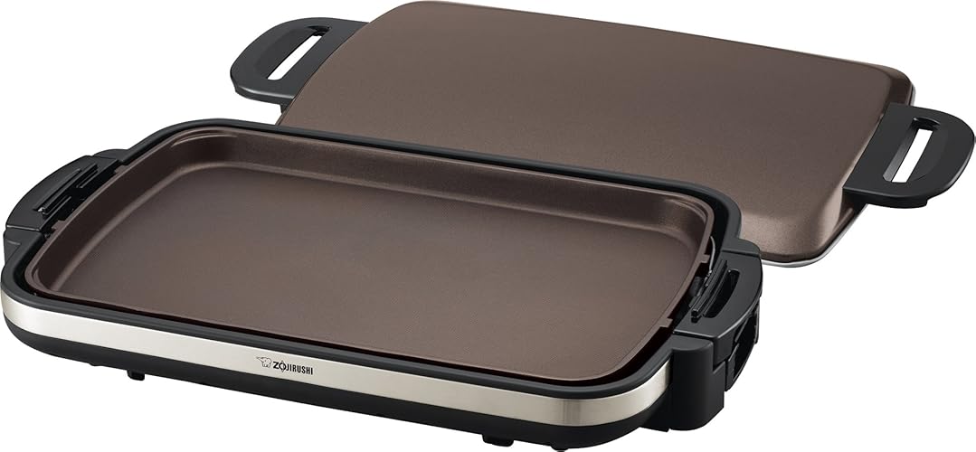 Zojirushi EA-DCC10 Gourmet Sizzler Electric Griddle - Stainless Brown - Extra Large - Griddle