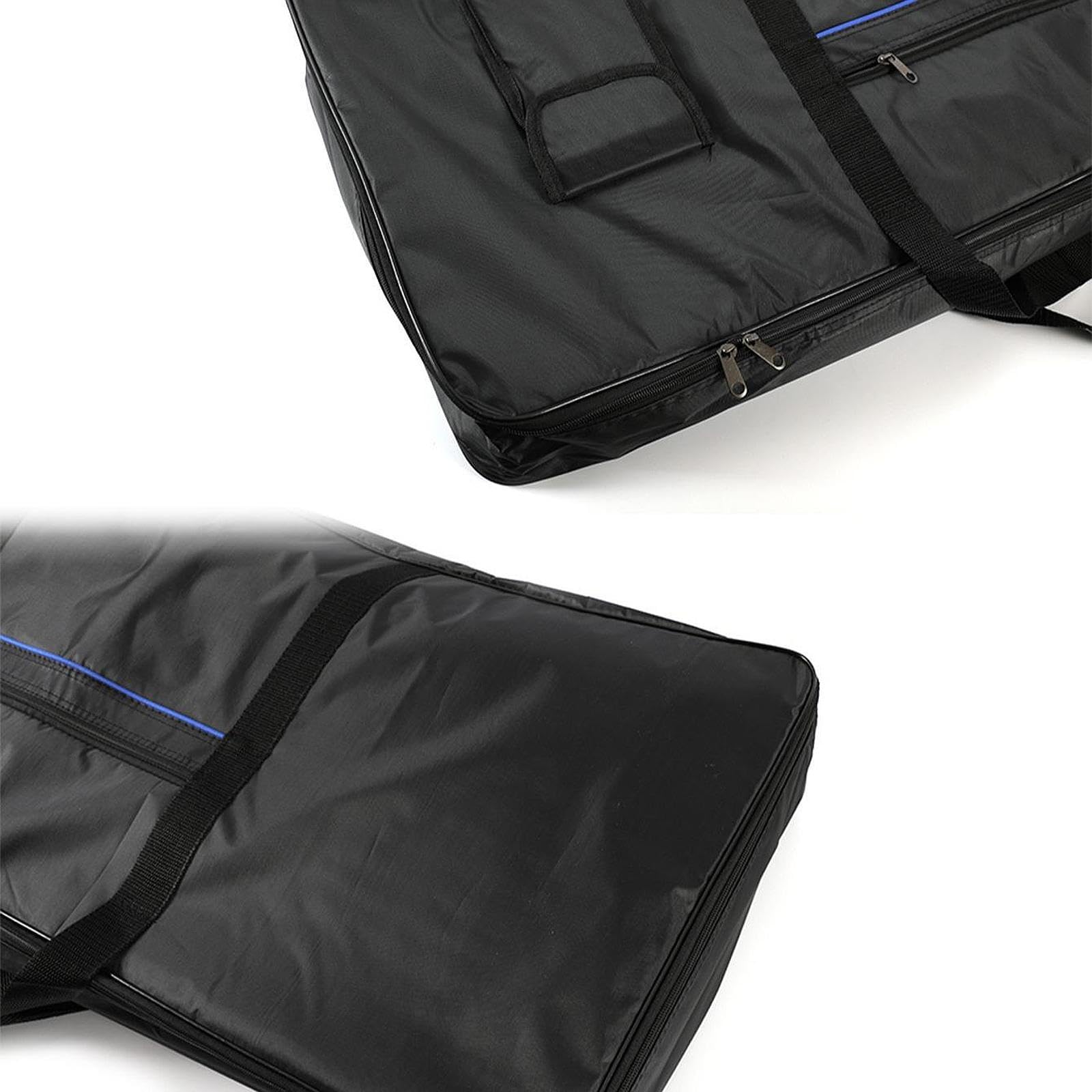 Estuche para teclado de 61 teclas con, funda para piano eléctrico, funda para músicos principiantes, músicos de banda y de viaje, Tela Oxford 600d