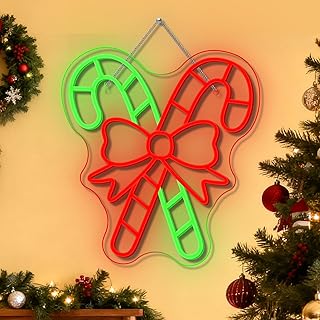 VVYXX クリスマス キャンディケーン ネオンサイン フェスティブ ホリデー クリスマス Jesus Is the Reason LEDライト 明るさ調節可能 ホリデーデコレーション ホームギフト パーティーの雰囲気
