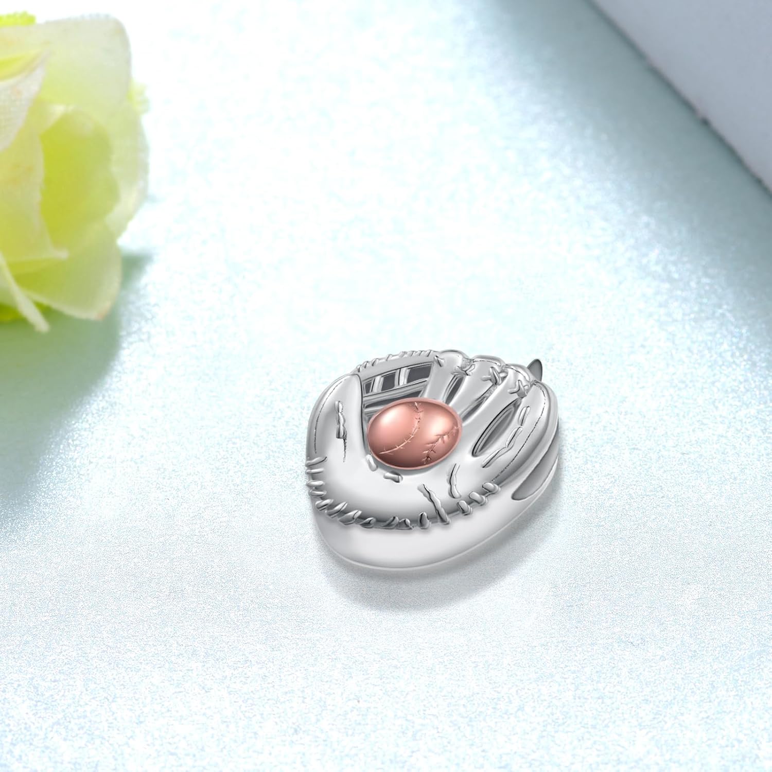 Sport Charm Sterling Silver Volleyball/Baseball/Softball/Soccer/Basketball/Football/Pickleball/Hockey Charms for Bracelets Sport Jewelry Gifts for Women - Image 3