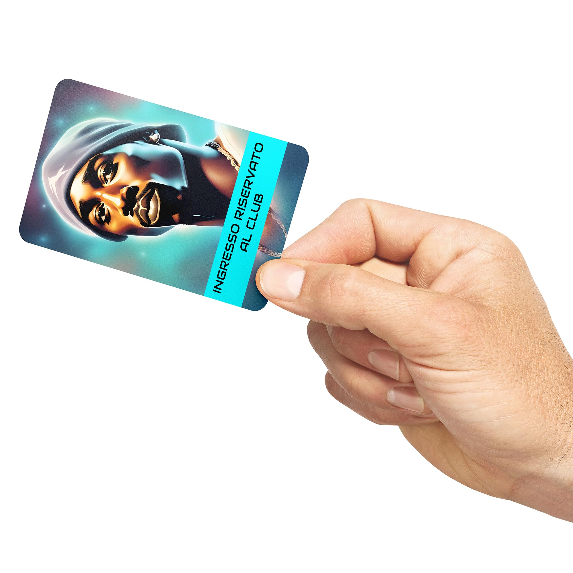Card in PVC Personalizzate Fronte e Retro con Logo e Testo (100)