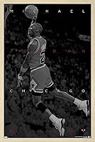 Vista 8 de Trends International Michael Jordan - Póster de pared en blanco y negro, 14.725 x 22.375 pulgadas, versión premium sin marco