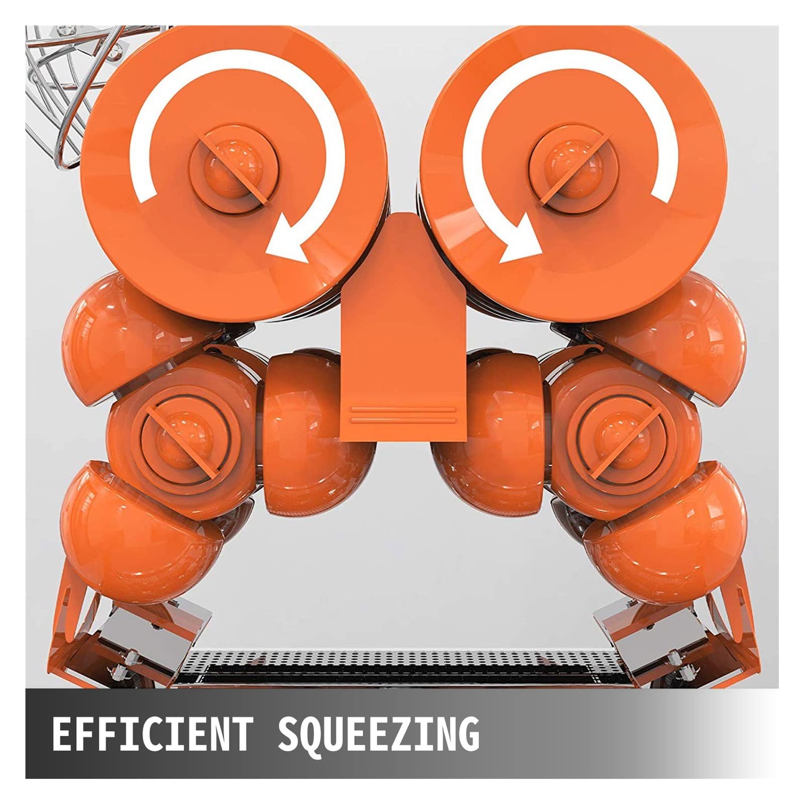 Estrattori di spremiagrumi elettrici da 120 W 22-30 Pz/min Spremiagrumi for commerciale automatico for Garantire la Stabilità