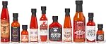 Thoughtfully, Hot Sauce Ensemble de cadeaux de défi, y compris 10 les niveaux de Spicy pour un défi de sauce chaude, 10