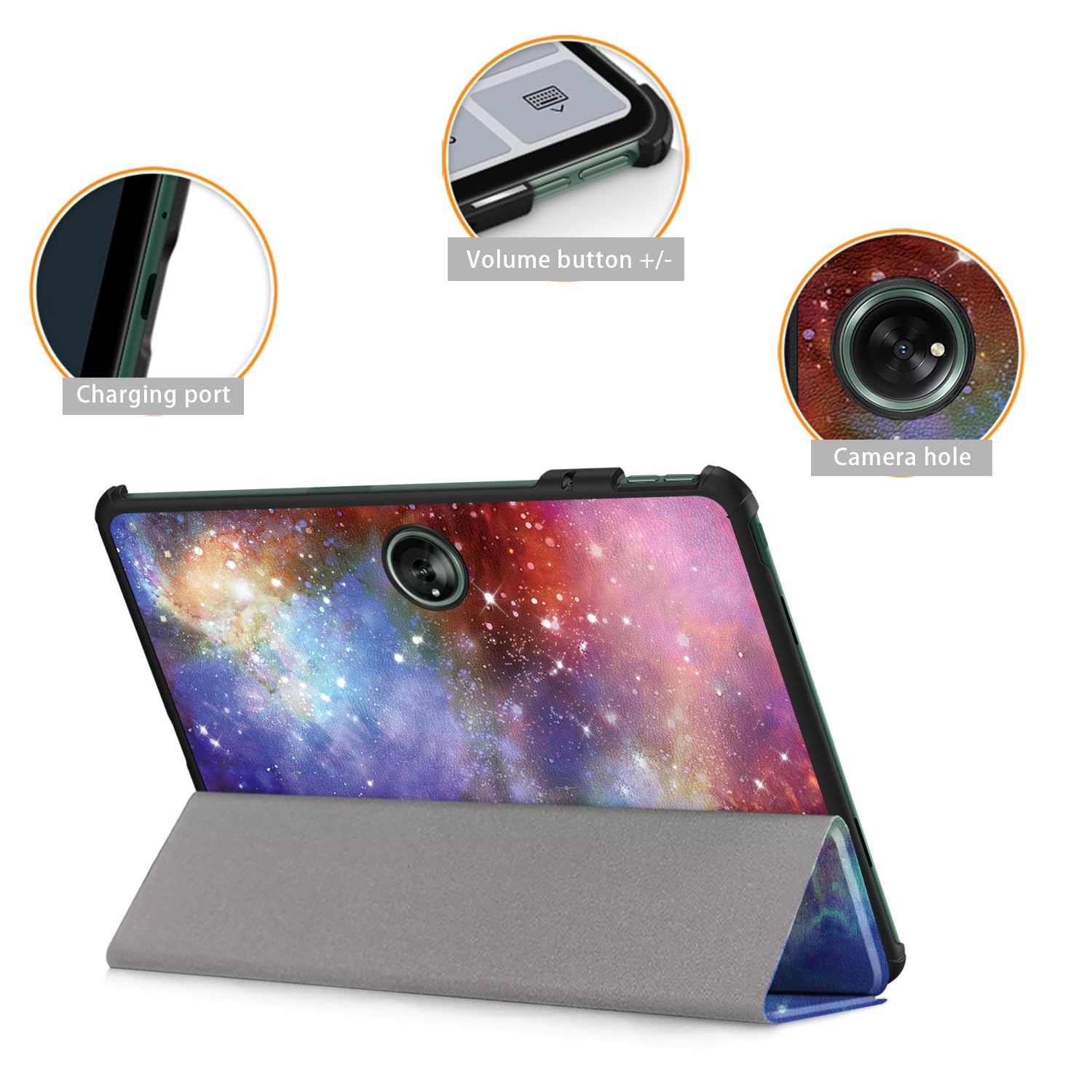 Custodia per tablet per Oppo Pad 2 11.6 pollici 2023 Smart