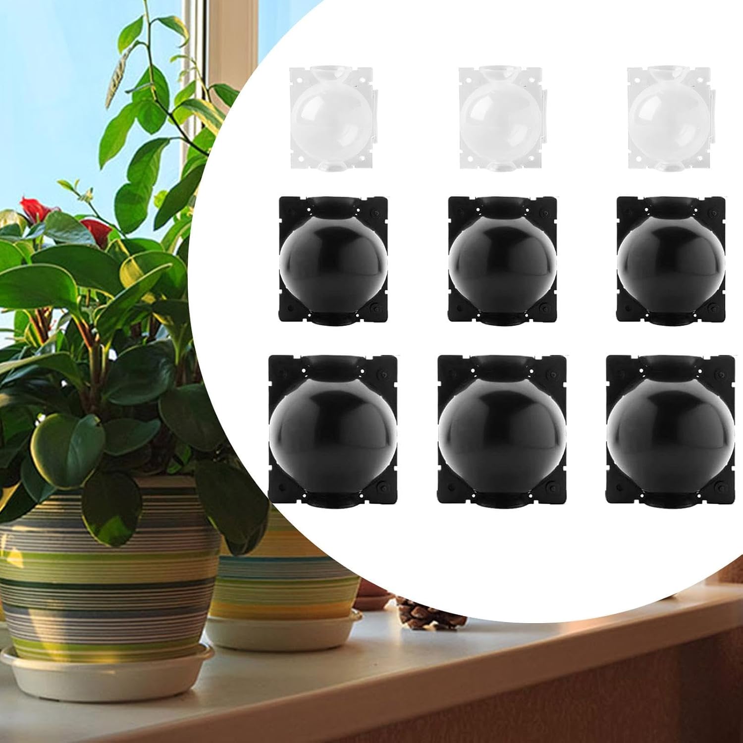Plant Rooting Grafting Box 9 Pieces Breathable Propagation Pod Tool For image 3