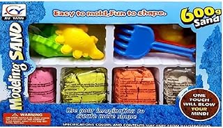 صلصال رملي 600 جرام لعمر 3 سنوات فما فوق - 3341A من كارول