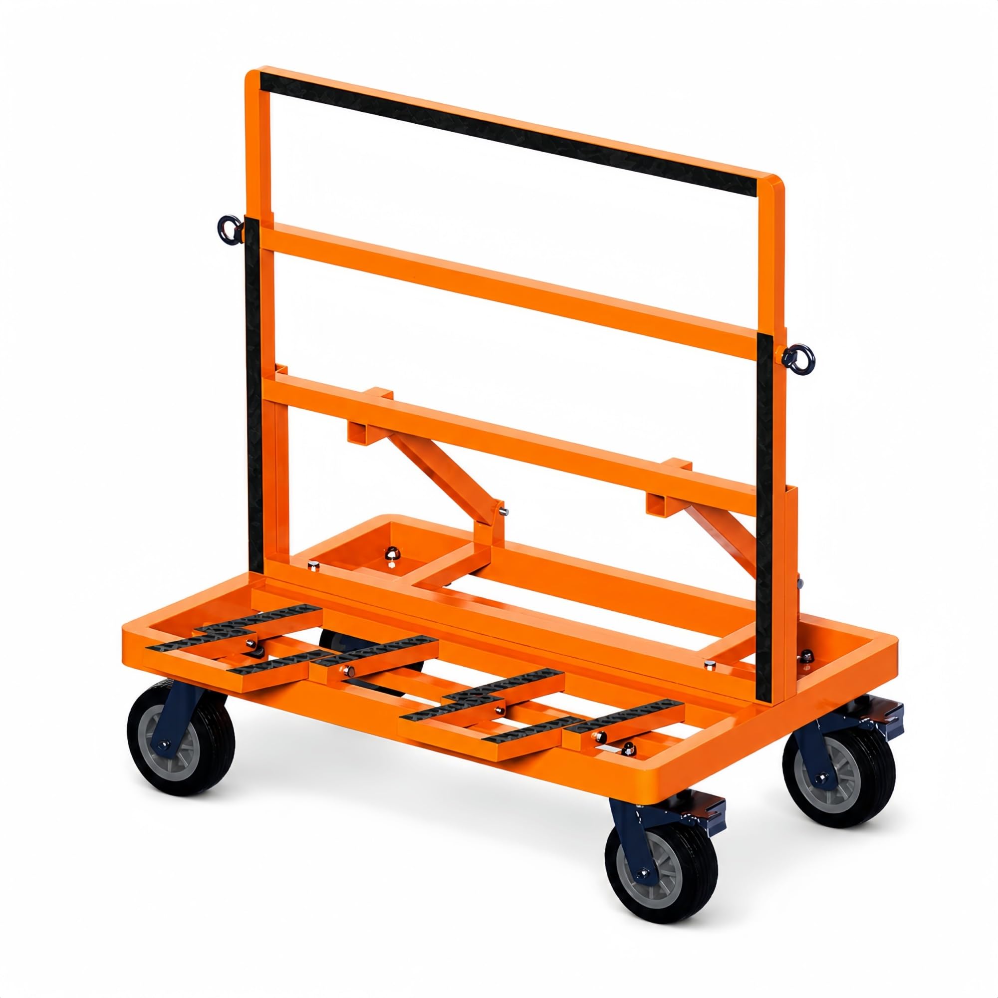 Erweiterbarer Paneelwagen Mit Seitlich Klappbarer Erweiterung Auf Rädern | Verstellbarer Ständerrahmen For Glasscheiben Und Steinplatten(8 inches,400kg/880lb)