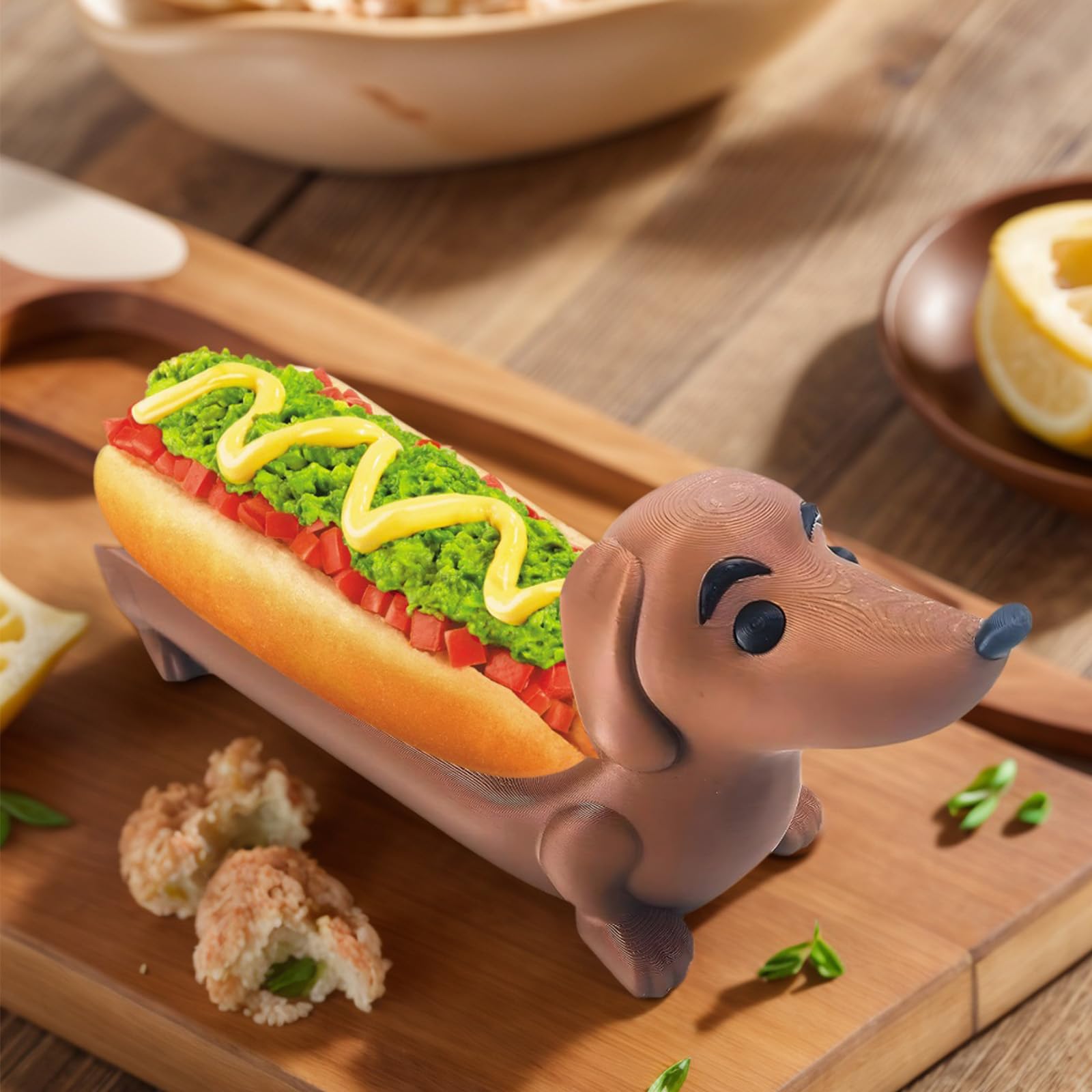 Vntage Dachshund Candy Dsh Sausage Dog Gfts For Frends - Etsy