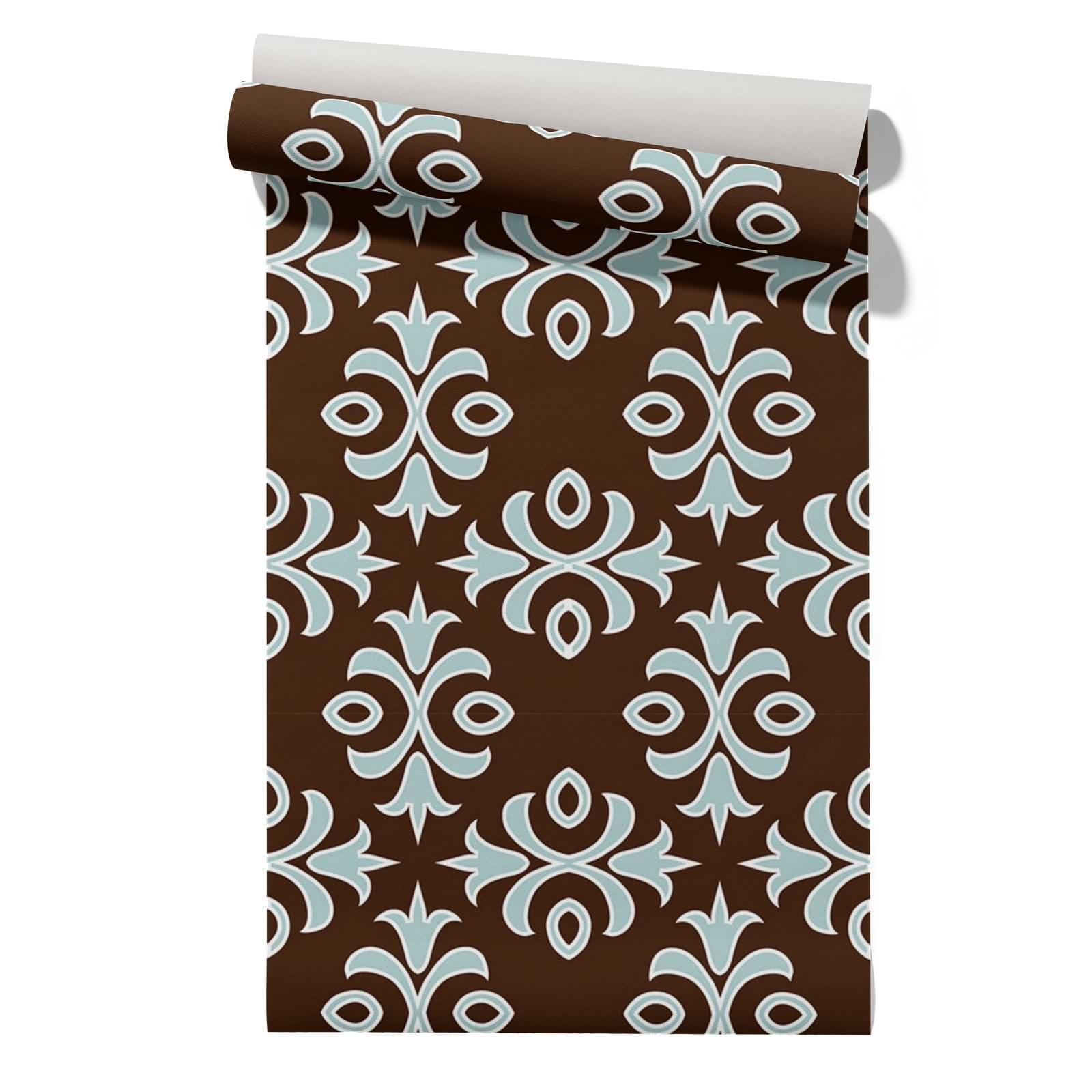 Cevan Style 5 Luxury Wallpaper For Bedroom Anti Slip Drawer Liner Roll Geometric Art Retro And Elegant 45X500cm