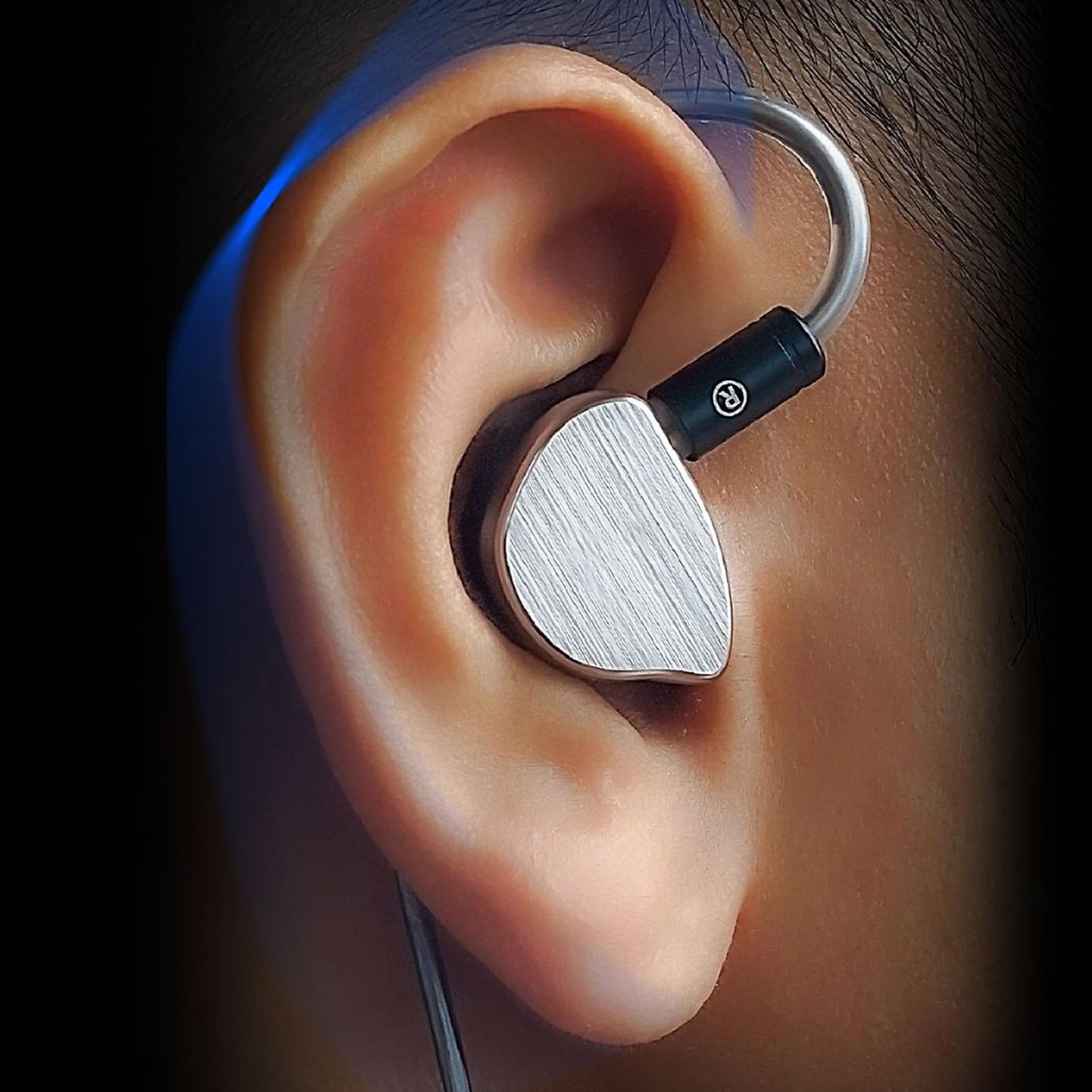 Przewodowe Słuchawki Douszne HiFi, Stop Aluminium, Mocny Dźwięk, Głęboki Bas i Wciągające Wrażenia dla Miłośników Gier i Muzyki (BQ10 3,5 mm bez mikrofonu)