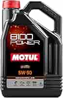 Amazon | MOTUL(モチュール)8100 Power 5W-50 5L 112007 | 車用