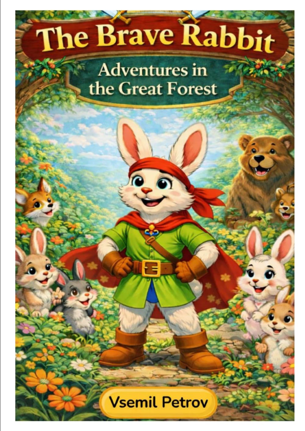 The Brave Rabbit – Adventures in the Great Forest: A Children’s Story About Kindness, Courage, and Friendship
