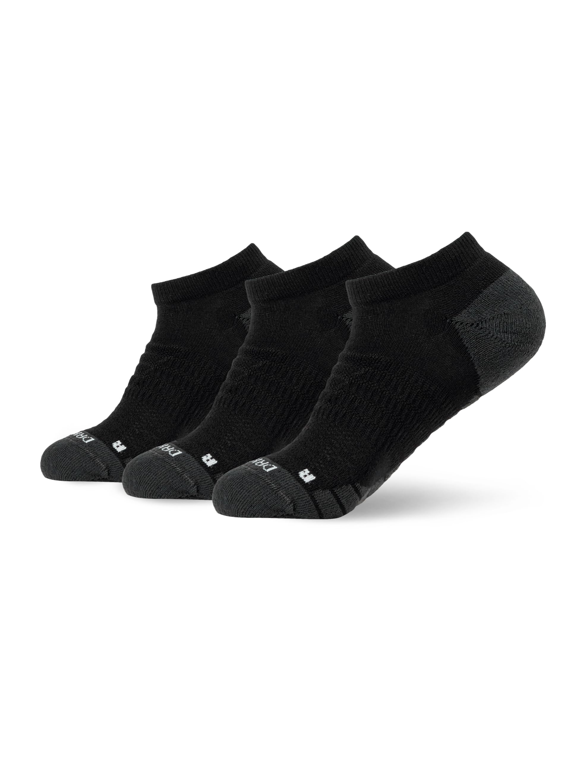 Unisex Nike Everyday Max Cushioned Training No-Show Socks (3 Pairs), Black/Anthracite/White, Large