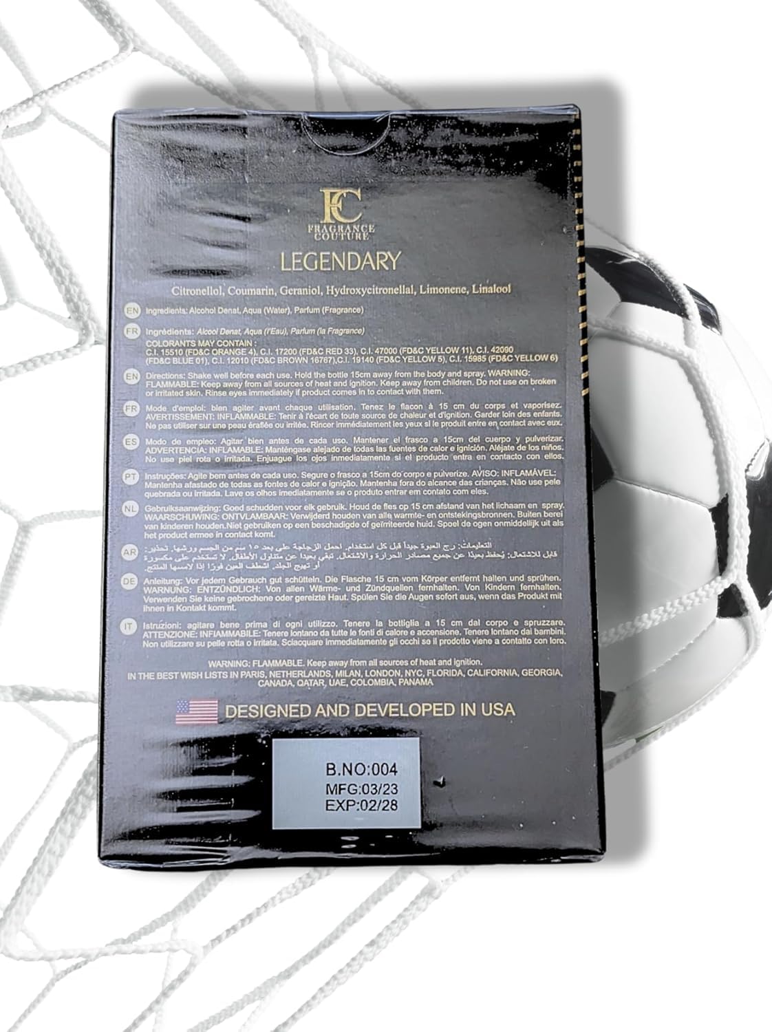Amazon.com : LEGENDARY POUR HOMME EAU DE PARFUM FOR MEN 3.4 FL. Oz