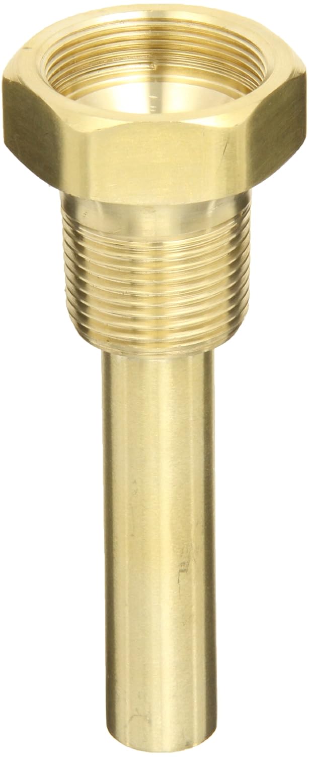 Trerice 34F2 Thermowells for Industrial Thermometers, 3/4" NPT