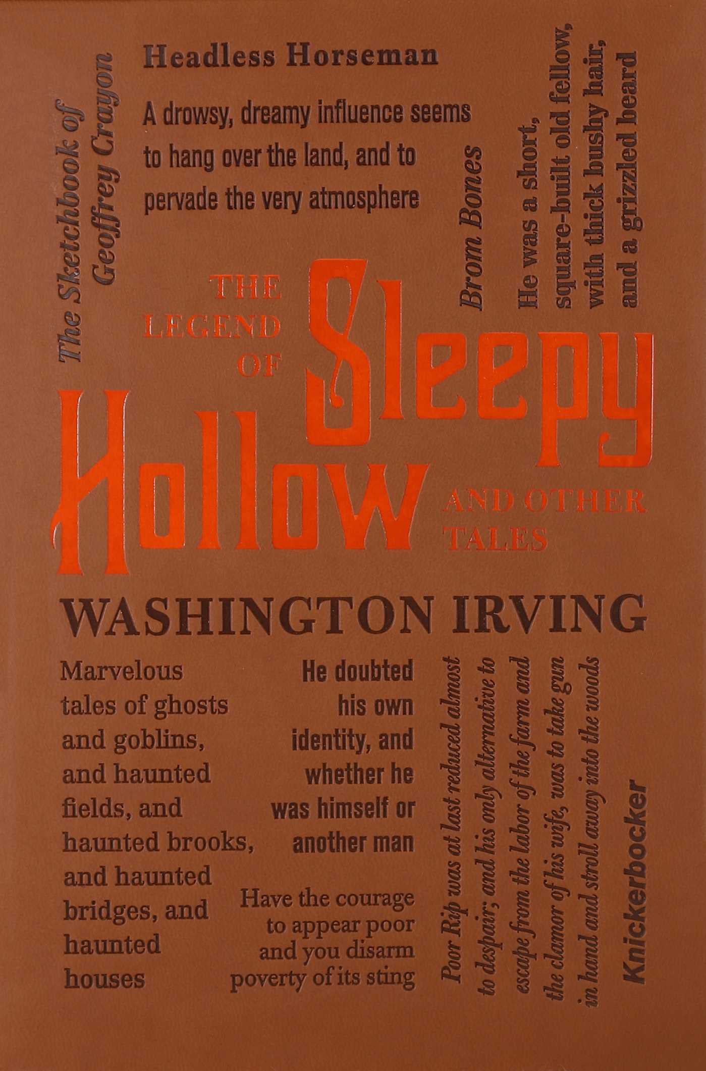 The Legend of Sleepy Hollow and Other Tales (Word Cloud Classics) Paperback – October 1, 2015