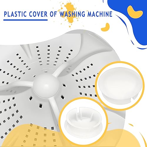 Miniatura 4 de Tapa de plástico de repuesto para lavadora Whirlpool W11050804 AP6041528 4461959 PS11775336 W10609549 para lavadora Whirlpool Maytag (2 unidades)