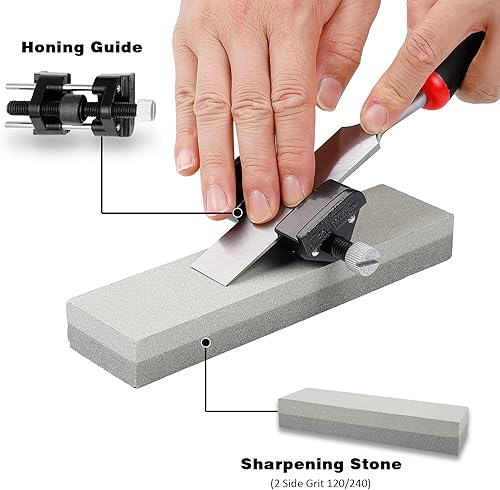 Miniatura 4 de KingTool Juego de cinceles de madera avanzados de 87 piezas con estuche de almacenamiento que incluye cinceles superiores | Juego de cinceles de