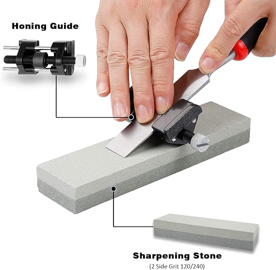 KingTool 87 Pc. Advanced Wood Chisel Set with Storage Case Including Superior Chisels | Heat-Treated Cr-V Alloy Blades Premium Chisel Set for Carpentry Craftsman