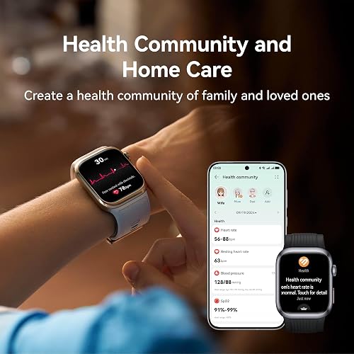 HUAWEI WATCH D2, Smartwatch for men women Ambulatory Blood Pressure Monitoring, ECG, Sleep Breathing Awareness, Medically Certified, SpO2, iOS& Android, up to 6 Days Battery Life, Bluetooth Calling - 6