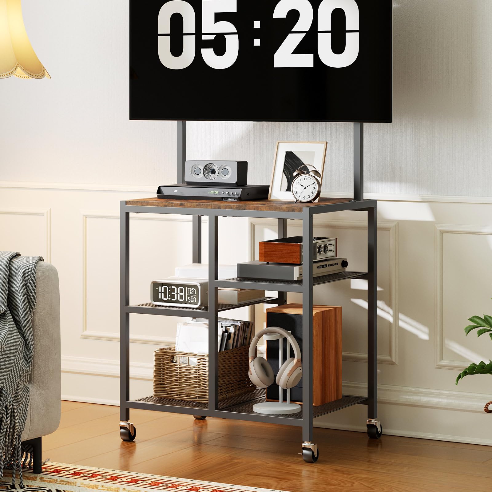 Rustic Brown + Black