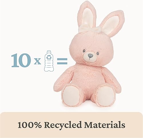 Vista 40 de GUND Oso de peluche sostenible para bebé, animal de peluche hecho de materiales reciclados, regalo para bebés y recién nacidos, marrón, 13 pulgadas
