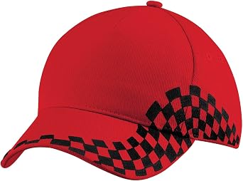 Beechfield Unisex Grand Prix Baseball Cap (One Size) (Classic Red)