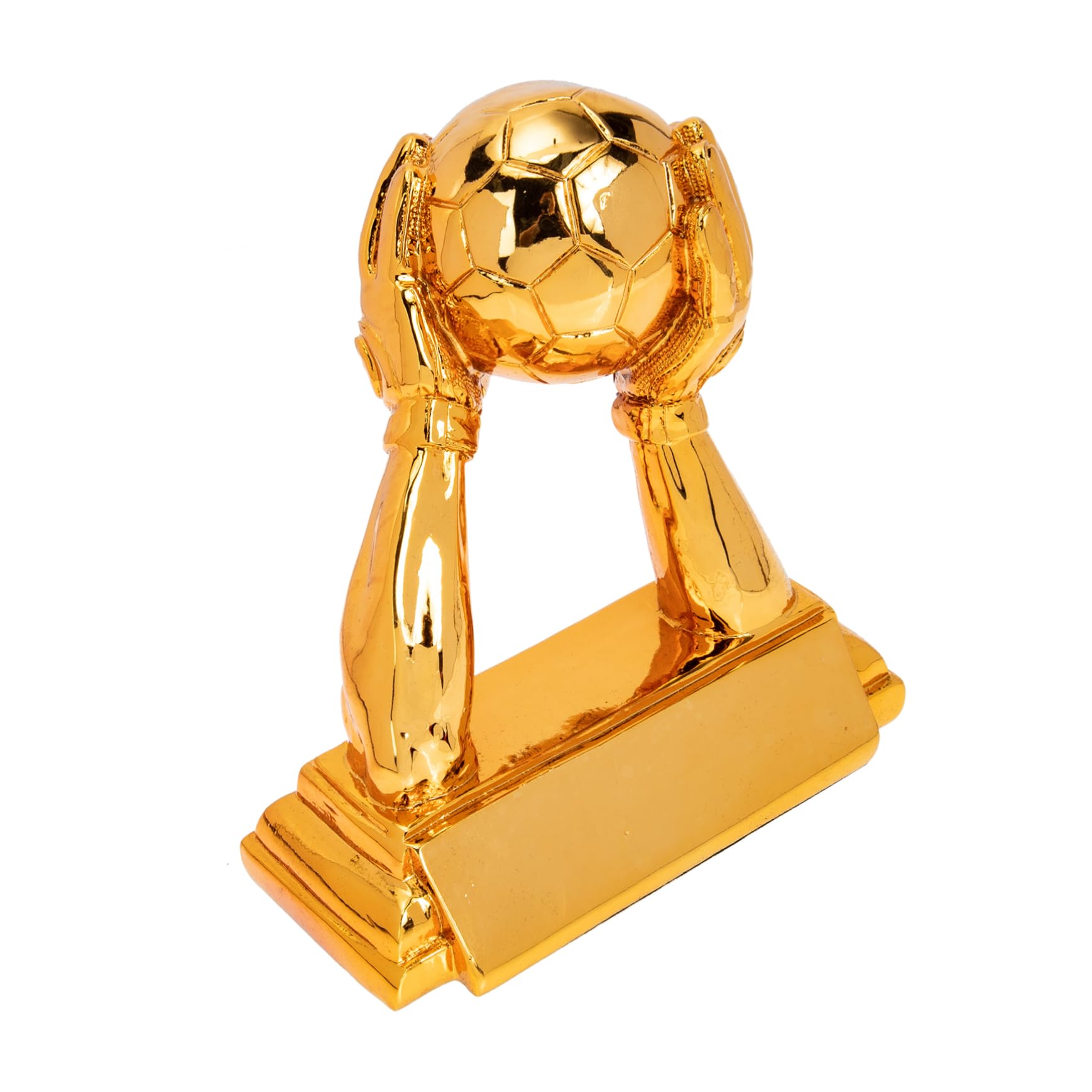 Toddmomy Goldener Handschuh Fußball Trophäe aus Langlebigem Harz Detailreiche Torwart Auszeichnung als Vielseitiges Fan Souvenir und Dekoration für Sportwettbewerbe Turniere und