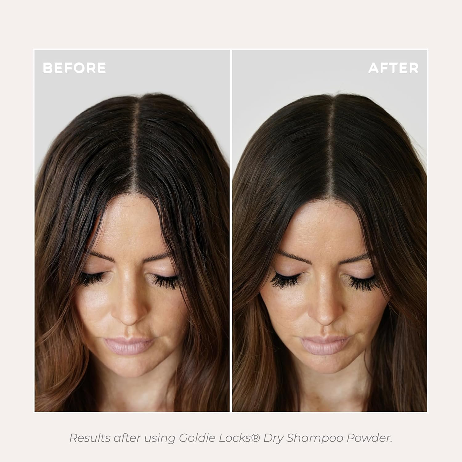 Goldie Locks Dry Shampoo Powder - Volumizing and Oil Absorbing - For Light and Dark Hair - Non-Aerosol, No Residue - Safe for Extensions & Color-Treated Hair - Protein-Free - 0.42 oz - Image 5