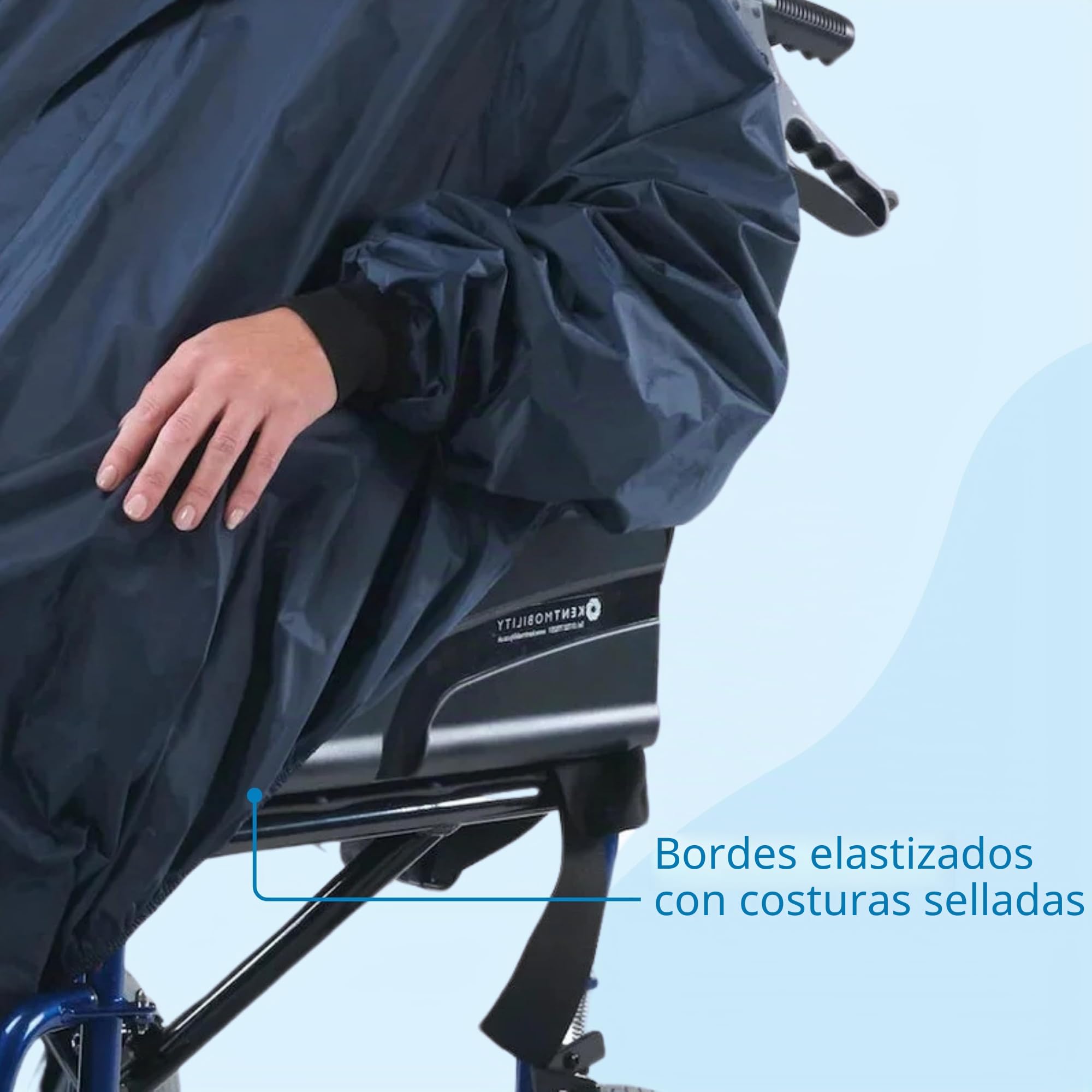 Homecraft Chubasquero con mangas para silla de ruedas