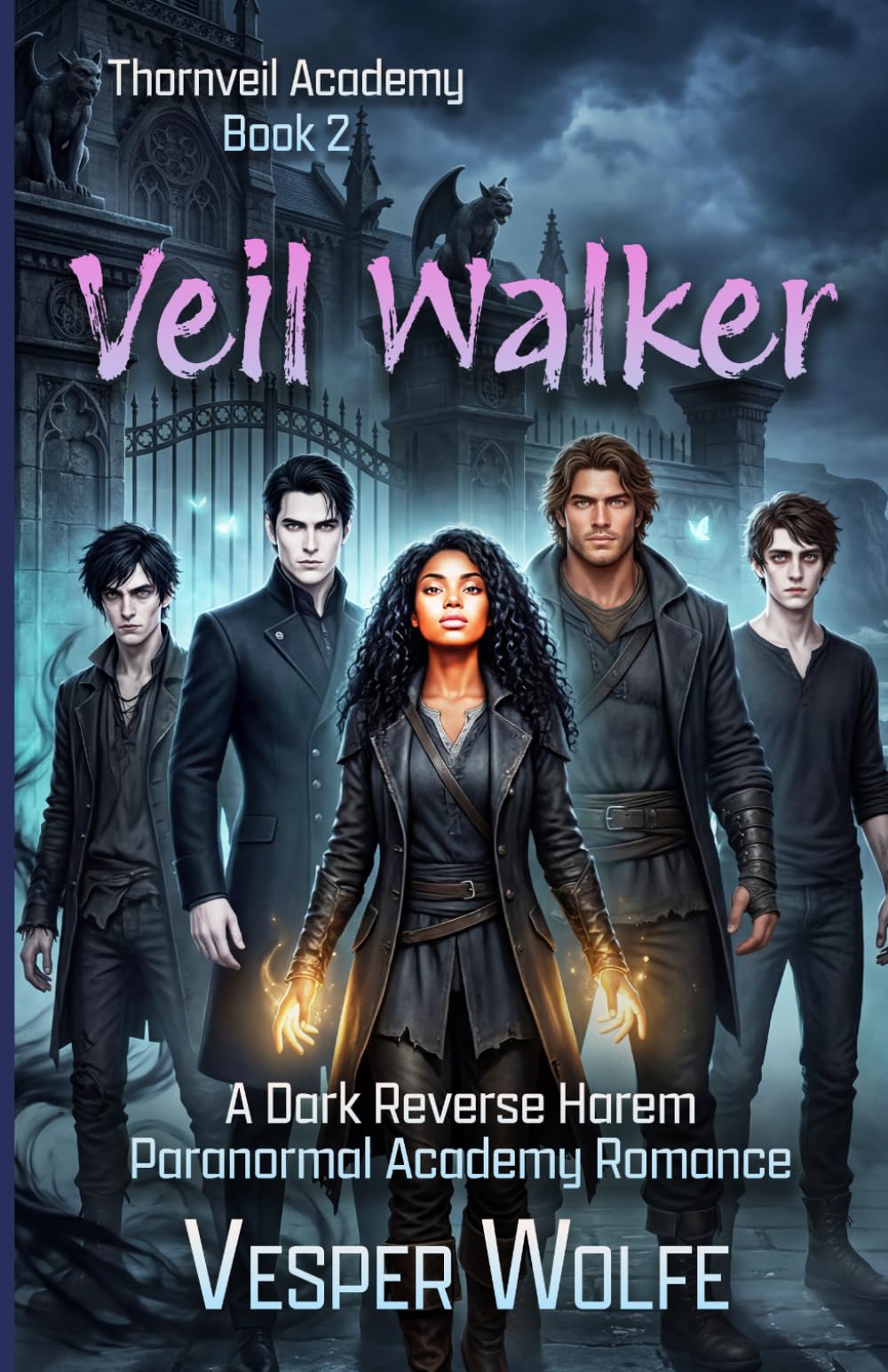 Veil Walker: A Dark Reverse Harem Paranormal Academy Romance: 2 (Thornveil Academy)