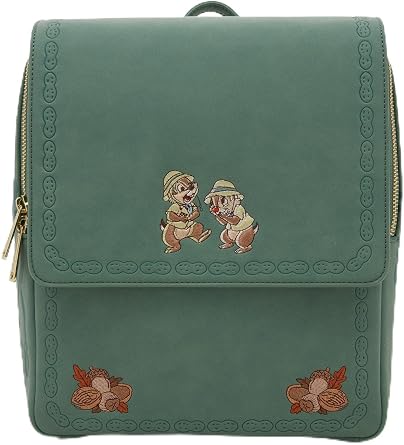 Loungefly Disney Chip & Dale Embroidered Mini Backpack - BoxLunch Exclusive GREEN NONE
