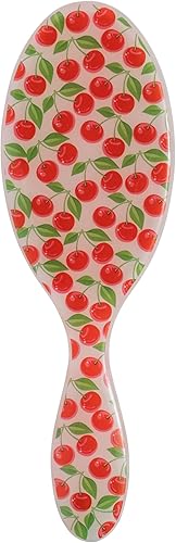 Miniatura 3 de Wet Brush Desenredante original, cereza (Tutti Fruitti), cerdas IntelliFlex ultrasuaves que se deslizan a través de los nudos, cepillo de pelo