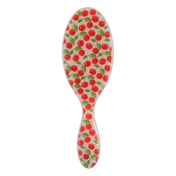 Wet Brush Original Detangler, Cherry (Tutti Fruitti), Ultra-Soft IntelliFlex Bristles Bristles Glide Through Tangles, Detangling Hair Brush, All Hair Types (Wet & Dry), Women & Men, Limited Edition