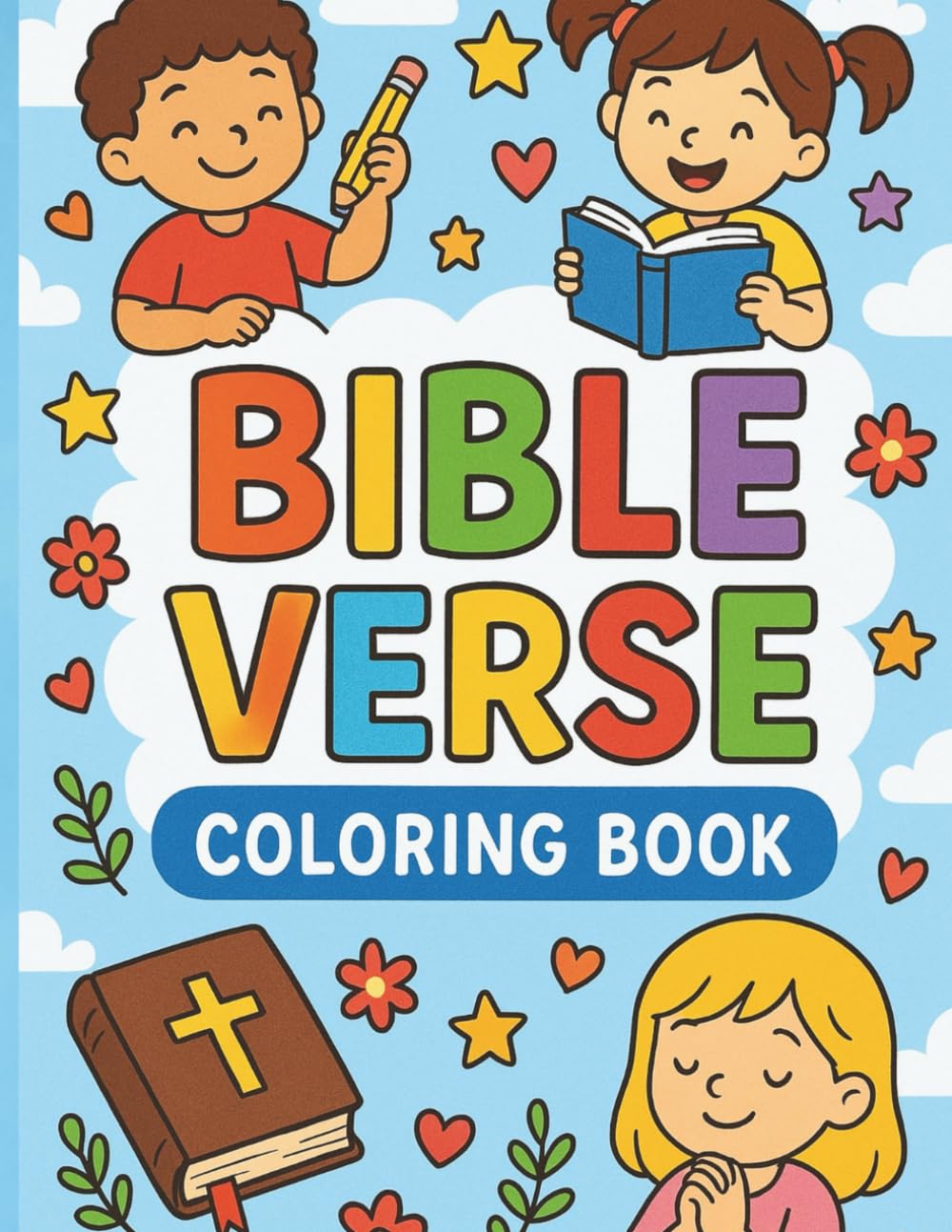 Bible Verse Coloring Book
