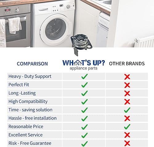 Miniatura 8 de What up DC47-00016A - Fusible térmico para secadora Samsung reemplaza la pieza AP4201894 2068545 PS4205213