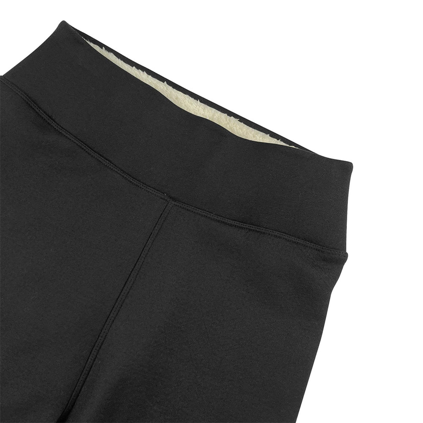 Intimo Termico Leggings in Pile Autunnali E Invernali di Grandi Dimensioni da Donna A Vita Alta Caldo Ispessimento Invernale-borgogna-4xl