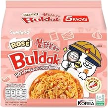 Samyang Buldak Hot Chicken Rose 5 x 140 g