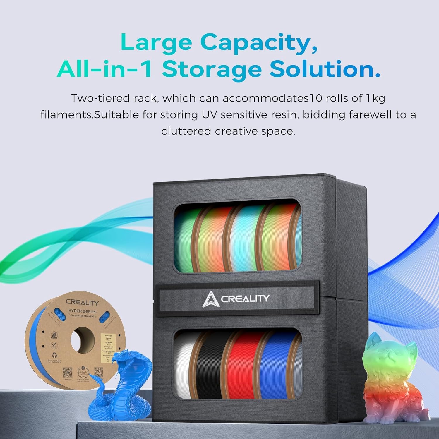 Offizieller Creality Space Pi X4 Filament Trockner & 3D Drucker Filament Aufbewahrungsbox
